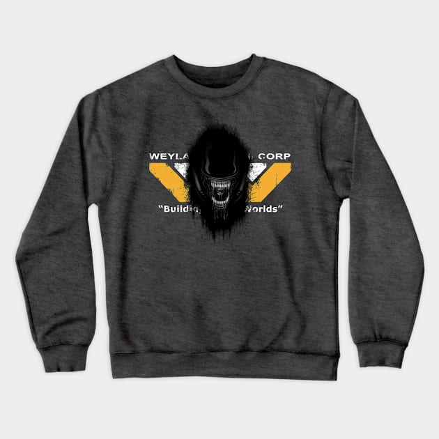 Drone Attack Crewneck Sweatshirt by pigboom